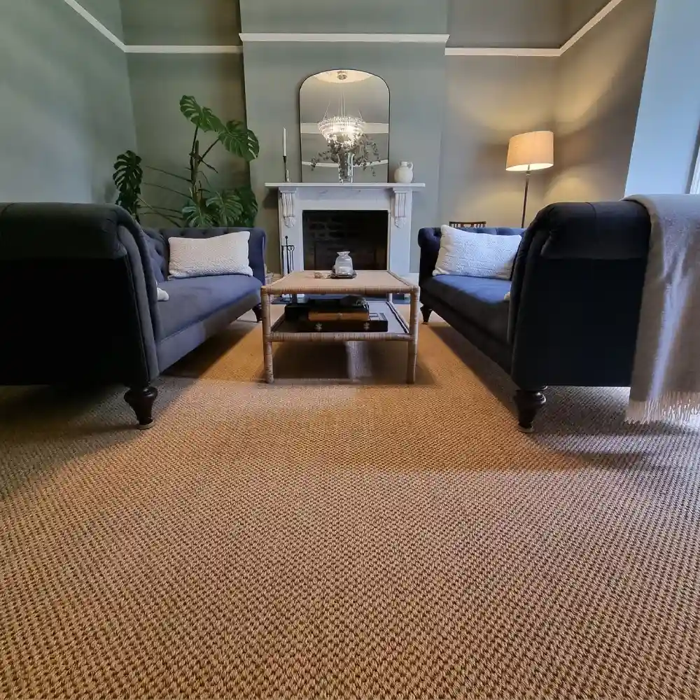 Babylon Smoke Sisal Carpet for textured elegance, lasting comfort, and stylish interior flooring in Dubai