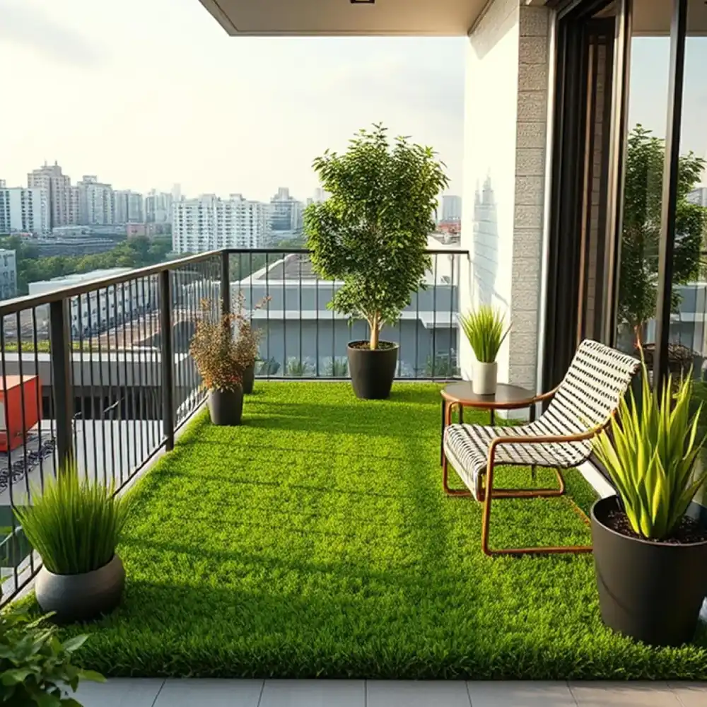 Best Balcony Grass Carpet Dubai for Green, Comfortable and Attractive Balconies.