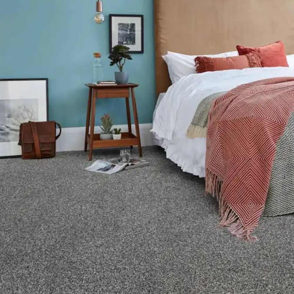 Star Twist Carpet for modern homes, offices, bedrooms, and commercial flooring in Dubai