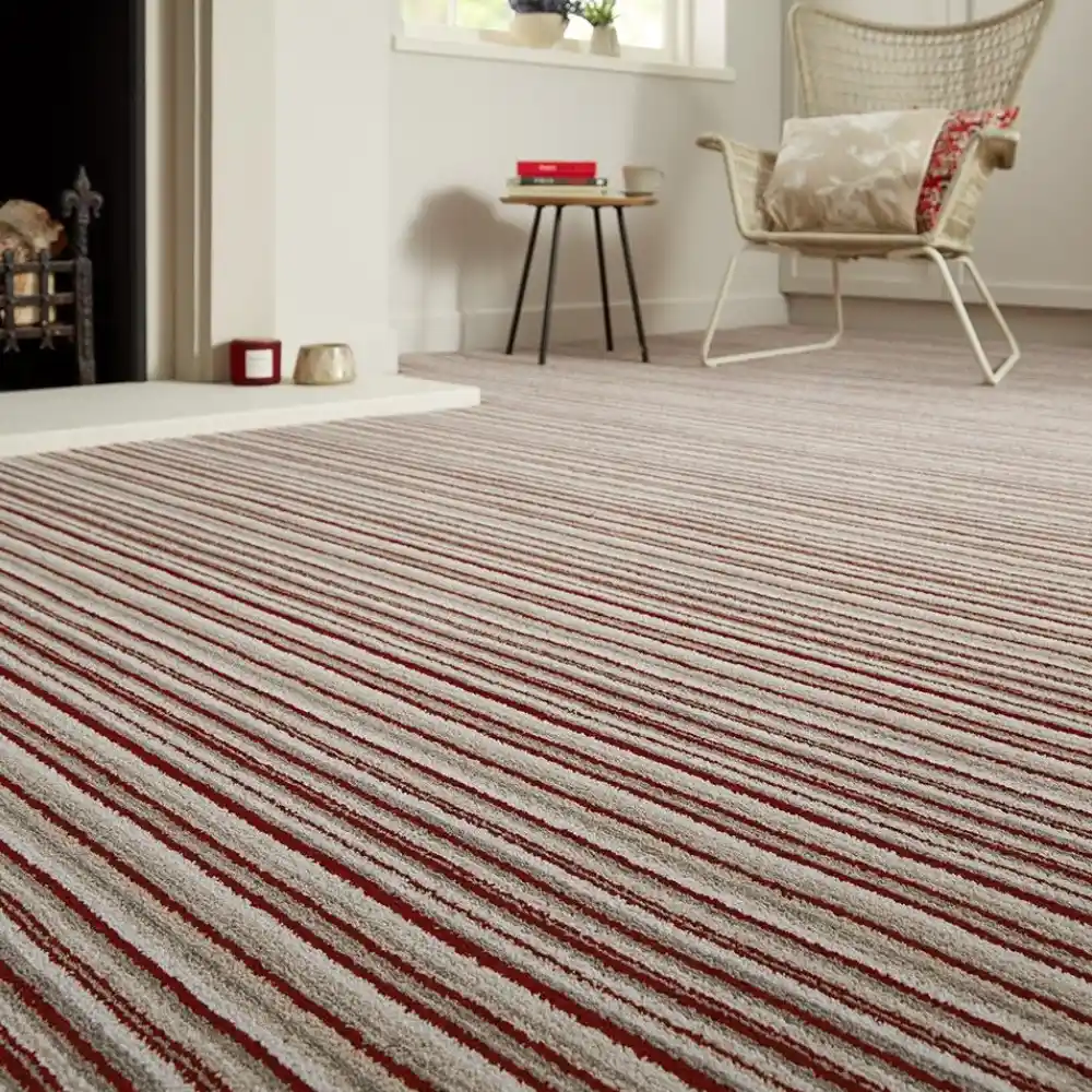 Find Striped Carpets with linear designs that add visual balance, dimension, and a polished finish